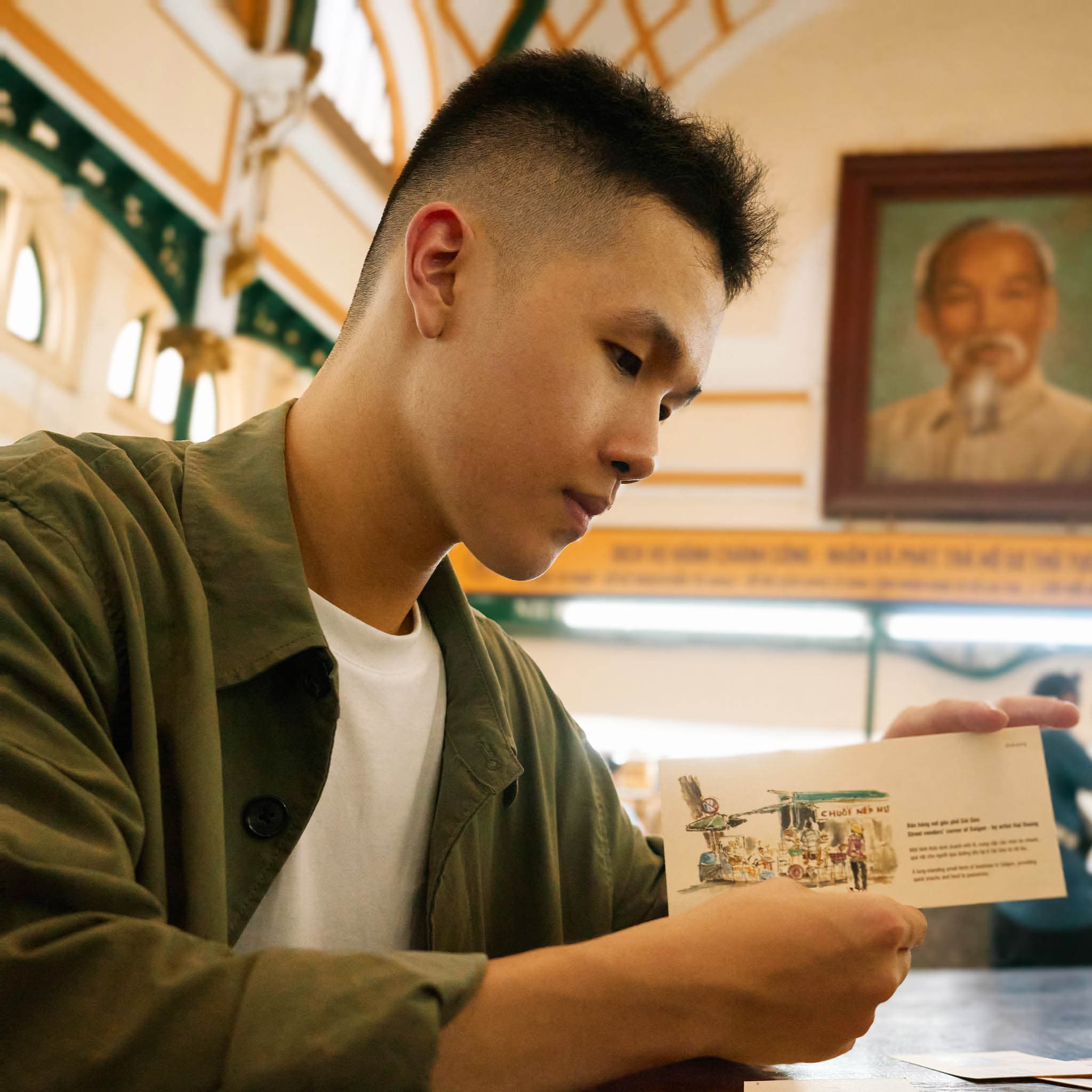 postcard - Ba Thien Hau pagoda