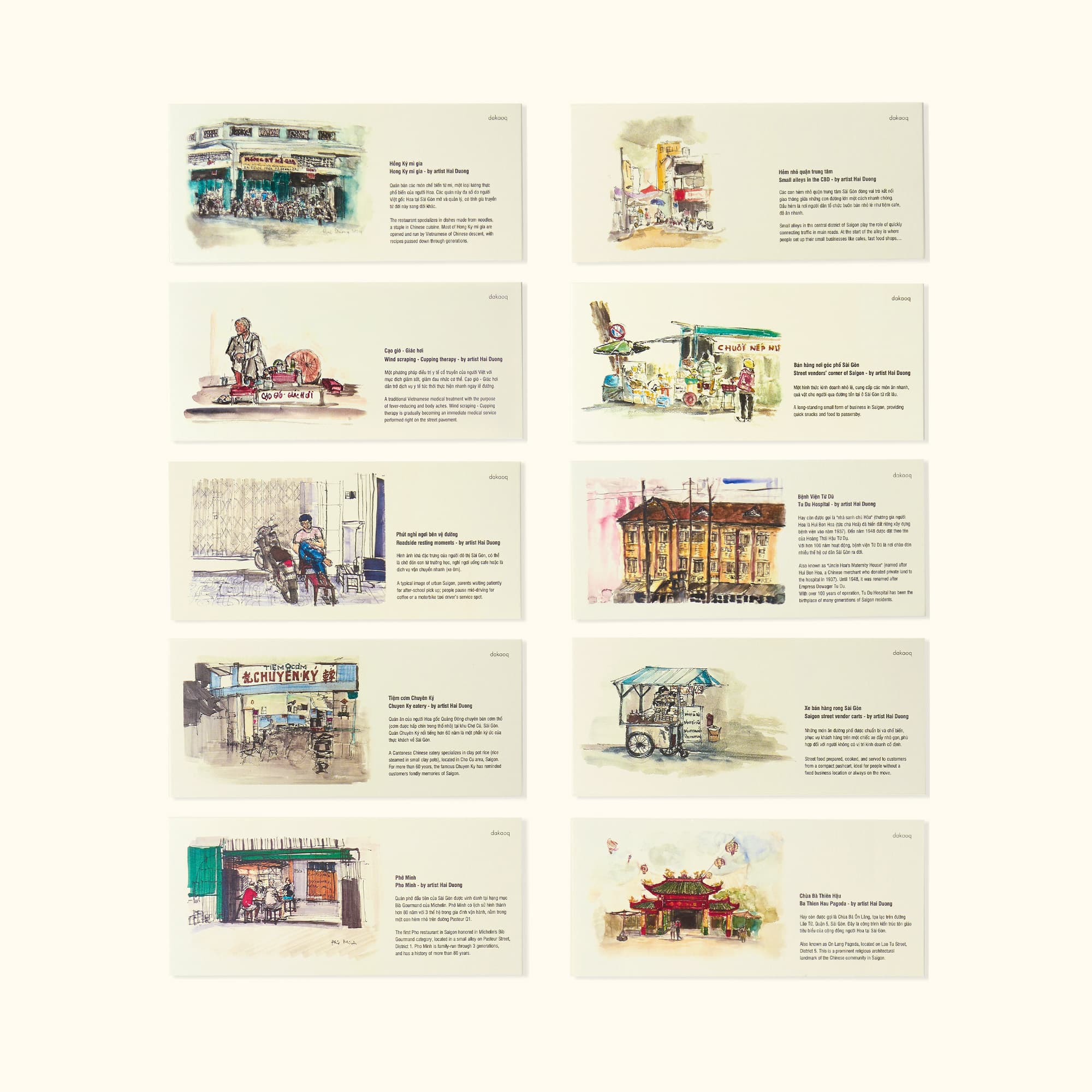 saigon carte postale