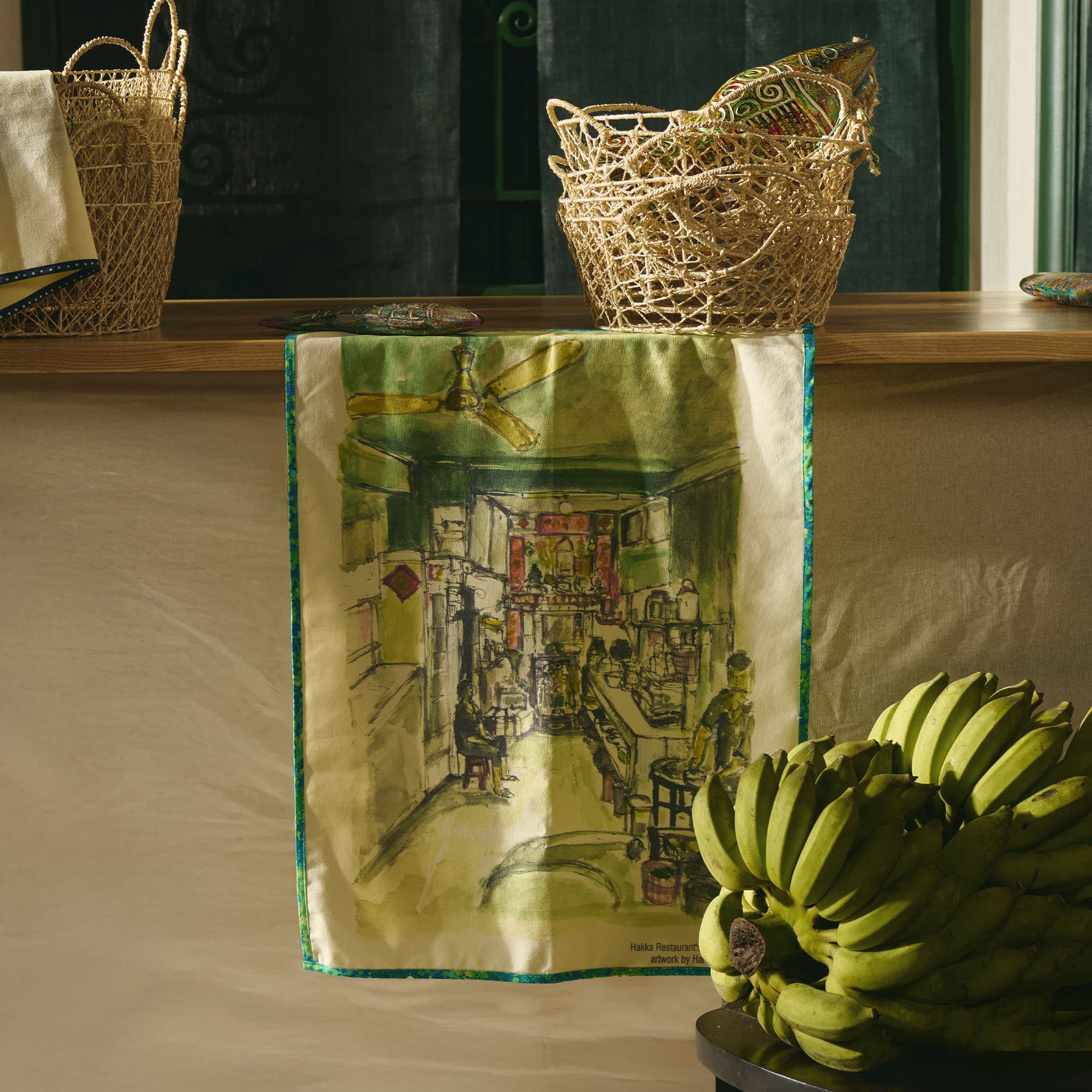 kitchen towel - Hakka restaurant